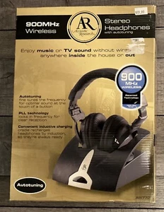 Auriculares estéreo inalámbricos AR Acoustic Research RH 500 400 Hz en caja original - Imagen 1 de 2
