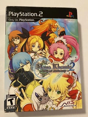 Mana Khemia 2 Fall of Alchemy Premium Box Set (Sony PlayStation 2 2009) w Poster - Image 1 of 4