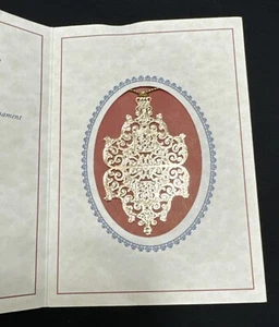 Vintage Colonial Williamsburg Foundation Christmas Tree Ornament, 1987, Brass, - Picture 1 of 4