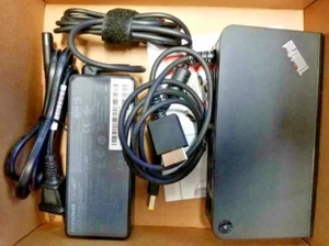 Lenovo 40A4 ThinkPad OneLink Plus Dock - Black (40A40090US) - Picture 1 of 3
