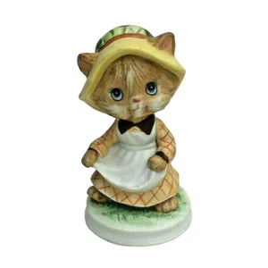 Lefton China Katzenfigur Vintage 00324 Gartenschürze - Bild 1 von 7