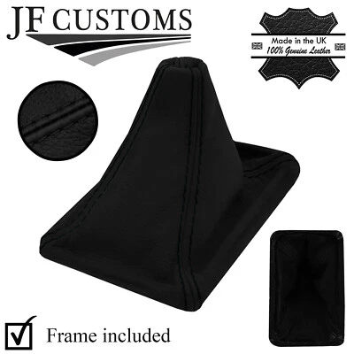 BOTA DE CAMBIO ALTO DE CUERO PUNTADA NEGRA + MARCO DE PLÁSTICO PARA LEXUS GX 470 02-09 Foto 1 de 4