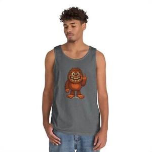 Funny Bigfoot Tank Top, Summer Shirt, Gift for Him or Her, Unisex Sleeveless - Picture 1 of 30
