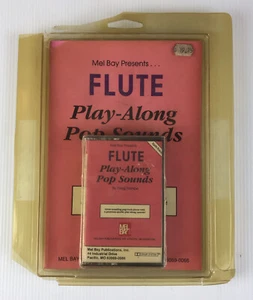 Vintage 1987 Flute Play-Along Pop Sounds Cassette & Book - Picture 1 of 10
