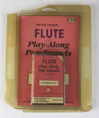 Vintage 1987 Flute Play-Along Pop Sounds Cassette & Book - Image 1 of 4