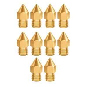 10 Stück für Drucker MK8 0,4/1,75 MM Extruderdüse 3D Drucker Ersatzteile - Bild 1 von 3