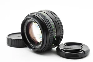 MINOLTA MD ROKKOR 50mm F1.4 MF Standard Lens [READ] w/ Caps From JAPAN - Picture 1 of 18