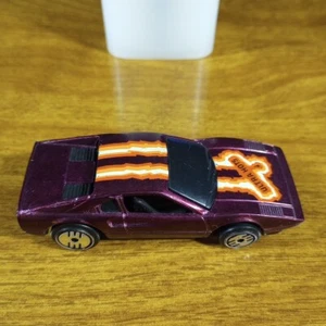 Hot Wheels Ultra Hots Quick Trik Ferrari Racebait 308 Magenta Malaysia 1984 - Picture 1 of 6