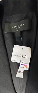 Derek Lam Black Slim Blazer size 40 Slim Fit NEW W TAGS. Boutique Buy - Picture 1 of 7