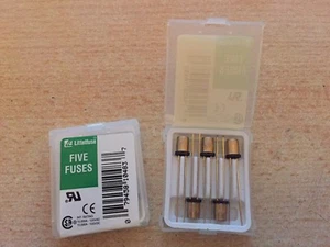 Littelfuse 278-125V 125mA Fusibile Radiale FF Piombo Montaggio PCB, 125V AC/DC Z1935 - Foto 1 di 2