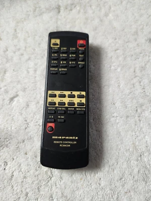 Marantz RC300CDR CDR300 CD Recorder Remote Control Control, Missing Battery Door - Image 1 of 2