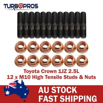 Kit de pernos colector de escape de alta resistencia para Toyota Crown 1JZ 2,5 L Foto 1 de 4