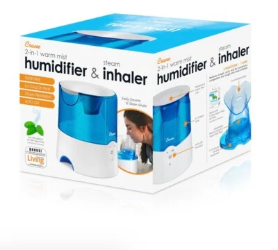 Crane 2-in-1 Warm Mist Humidifier & Steam Inhaler - Image 1 of 3