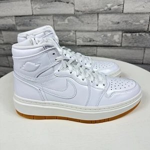 Nike Air Jordan 1 Elevate Zapatos Altos Para Mujer 9.5 Cremallera Lateral Blanco - Imagen 1 de 12