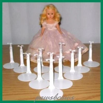 One Dozen 12 Kaiser #1001 Miniature Doll Stands for NANCY ANN Storybook