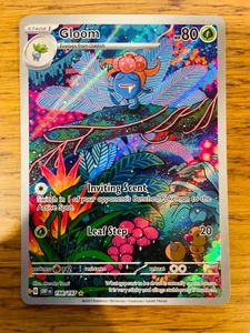 NEAR MINT! Gloom (198/197) Obsidian Flames Illustration Rare Pokemon Card! - Picture 1 of 4