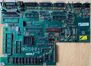 AMIGA 500+ / 1MB Mainboard REV.8A Ohne CHIP´s, works .... #06 25 - Bild 1 von 6