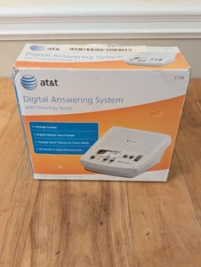 Cyfrowa sekretarka AT&T 1739 znaczek czasu / dnia angielski hiszpański - Zdjęcie 1 z 7