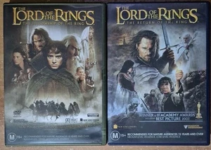 The Lord of the Rings 2 Movies DVD Region 4 - Free Postage Aus Wide π₯ VGC - Picture 1 of 7
