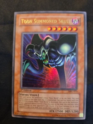 Toon Summoned Skull Magic Ruler MRL-073 1st Edition Ultra Rare Vintage - Image 1 of 4