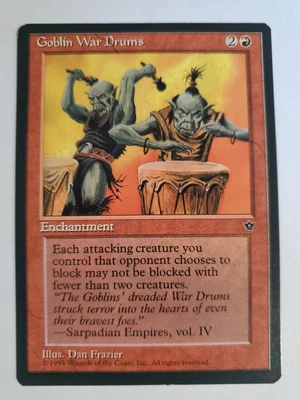 Goblin War Drums (Frazier) Fallen Empires 4 Regular - Image 1 of 2