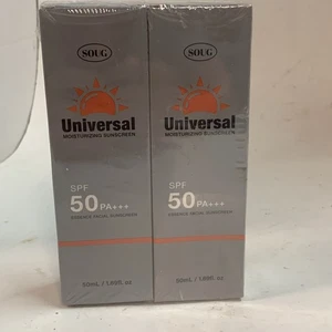 Lot Of 2 SOUG Universal Moisturizing Sunscreen, SPF 50 PA+++ 1.69 Oz Exp2028 - Picture 1 of 3