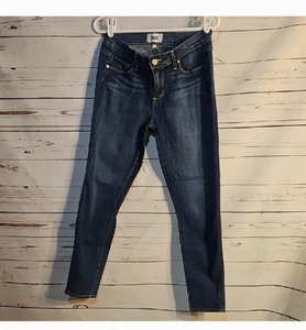 Paige Blue Skinny Jeans Size 29 EUC - Picture 1 of 8