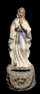 VTG OUR LADY OF GUADALUPE HOLY WATER FONT Standing or WALL Mount - Picture 1 of 10