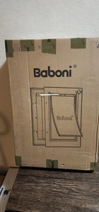 Large Baboni 3-Flap Pet Door for Wall,Steel Frame and Telescoping Tunnel - Large - Picture 1 of 8