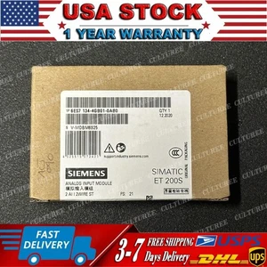 New Siemens 6ES7134-4GB01-0AB0 6ES7 134-4GB01-0AB0 DP Electronics module ET200S - Picture 1 of 5