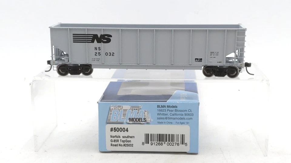 BLMA Models 50004 HO Scale Norfolk Southern G-86R TopGon Gondola #25032 NIB - Image 1 of 1