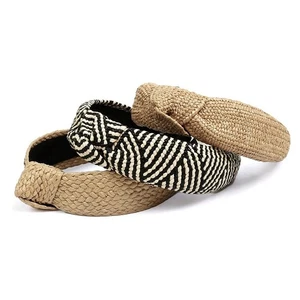 2X(Fasce Annodate,3PCS Fasce Boho per Vacanze in Spiaggia9515 - Foto 1 di 7