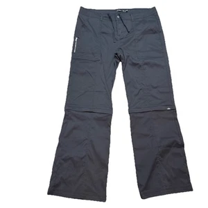 prAna Convertible 16 Tall Halle Straight Leg Drawstring Hiking Outdoor Pants - Picture 1 of 6