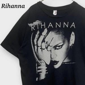 00s Rihanna Live Tour T-Shirt LIVE TOUR T-Shirt Black - Picture 1 of 9