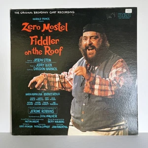Zero Mostel Fiddler On The Roof Original Broadway Cast 1976 LP RCA RE LSO1093 - Picture 1 of 6