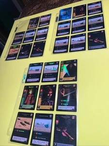 Darth Maul Rare Foil Decipher 1999 Young Jedi All Foil 25 Karten Lot Unbespielt - Bild 1 von 21