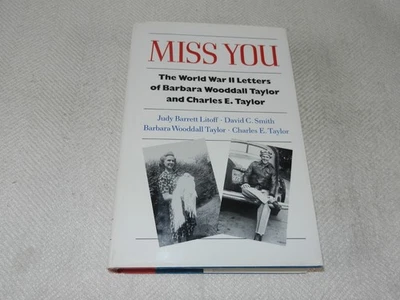 WW II 9th Division  39th & 118th infantry  Lieutenant   "MISS YOU" Wife Signed Foto 1 de 4