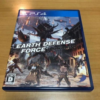 Earth Defense Force Iron Rain PS4 Sony PlayStation 4 Japan Version Used - Image 1 of 3