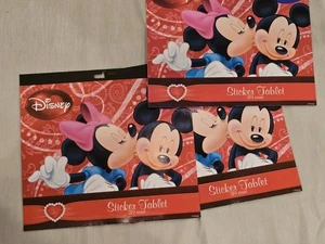 (3) Disney Mickey Minnie Mouse Día de San Valentín 957 unidades conjunto de pegatinas en total! NUEVO  - Imagen 1 de 6