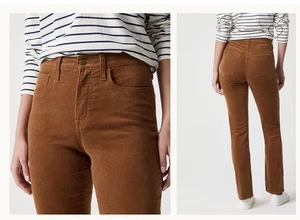 J Crew durchgehende Essential gerade Cordhose Größe 32 Tall Vintage Brandy - Bild 1 von 10