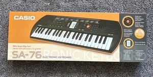 Mini teclado personal Casio SA-76 44 teclas - Imagen 1 de 7