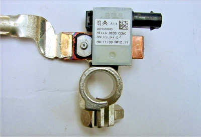 Genuine Citroen C3 C4 DS3 DS4 Negative Battery Cable Terminal Sensor 9801628680 - Image 1 of 4