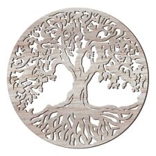 Tree of Life Wooden Wall Art Decor Wooden Tree Wall Sculpture 11.8 Inch Tree