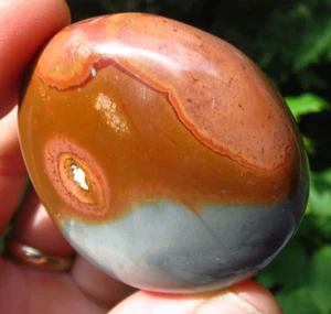 POLYCHROME JASPER VITALITY & CREATIVITY POLISHED CRYSTAL PALMSTONE MADAGASCAR *4 - Picture 1 of 9