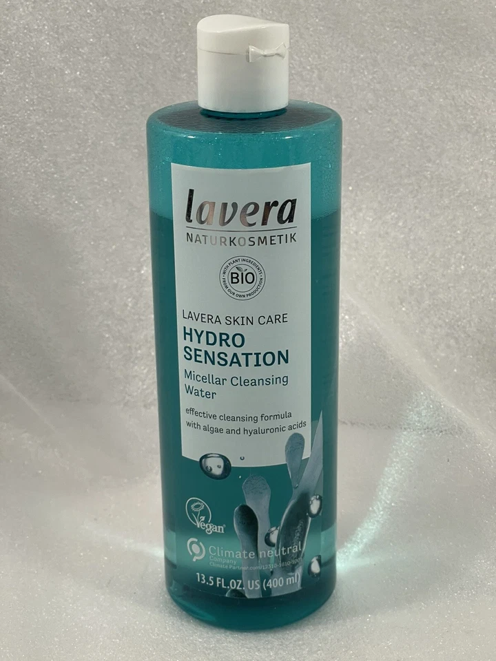 Agua limpiadora micelar Lavera Hydro Sensation algas ácidos hialurónicos alguna pérdida Foto 1 de 4
