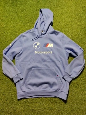 Sudadera con capucha polar grande azul Puma BMW Motorsport para hombre nueva Foto 1 de 4