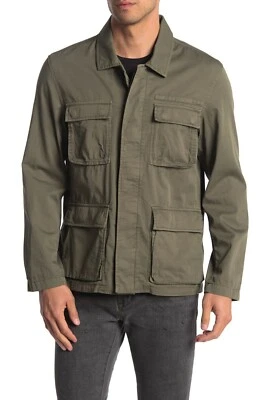 John Varvatos Star USA Men's Olive Green Lightweight Field Jacket $398 - Image 1 of 3