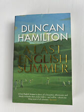 A Last English Summer by Duncan Hamilton Cricket Small Paperback Book Free Post