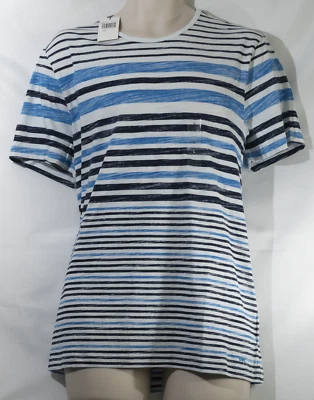 Camiseta Michael Kors "Primavera 1" Algodón Habbor Azul CS85GHF4HC Talla L, Nueva Con Etiquetas Foto 1 de 4