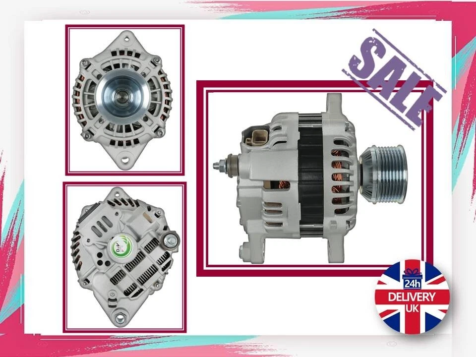 Alternator FOR Isuzu, 50AMP 24V, 8982687910 A3TR5791ZT - Image 1 of 1